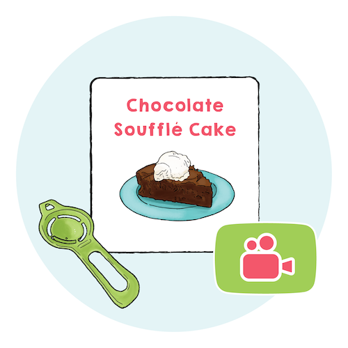 Cook-Along Kit Chocolate Souffle Cake