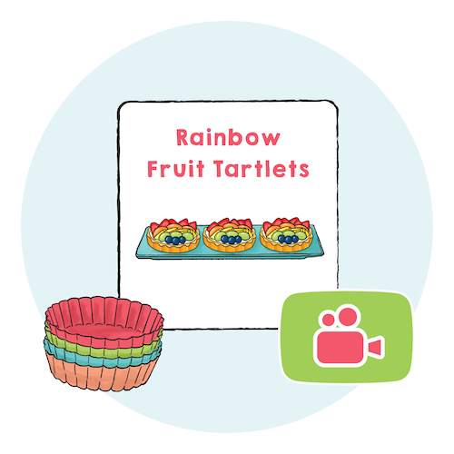 Rainbow Fruit Tartlets Kit ($7)